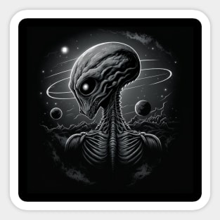 Alien Sticker